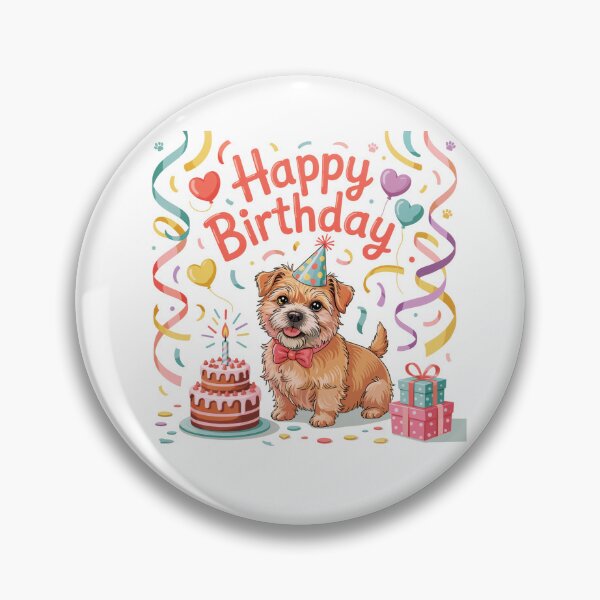 Item preview, Norfolk Terrier Birthday designed and sold by TheAnimalZ00.