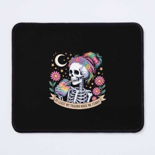 Item preview, At Least My Trauma Made Me Funny Mental Health Positive designed and sold by KarstenNoanra.