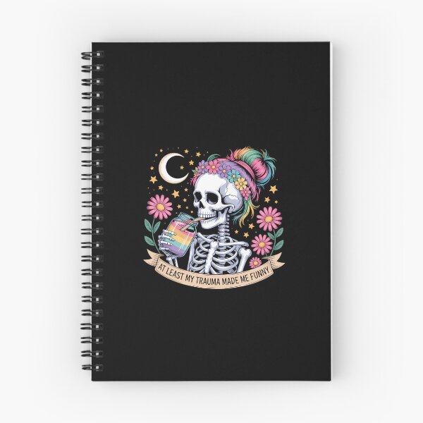 Item preview, At Least My Trauma Made Me Funny Mental Health Positive designed and sold by KarstenNoanra.