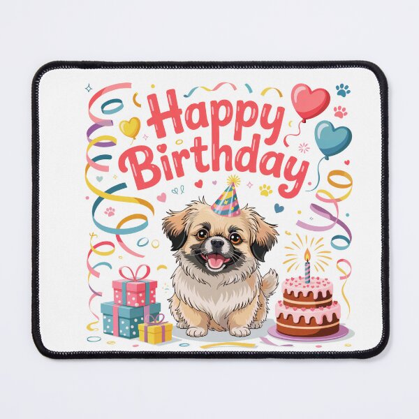 Item preview, Tibetan Spaniel Birthday designed and sold by TheAnimalZ00.