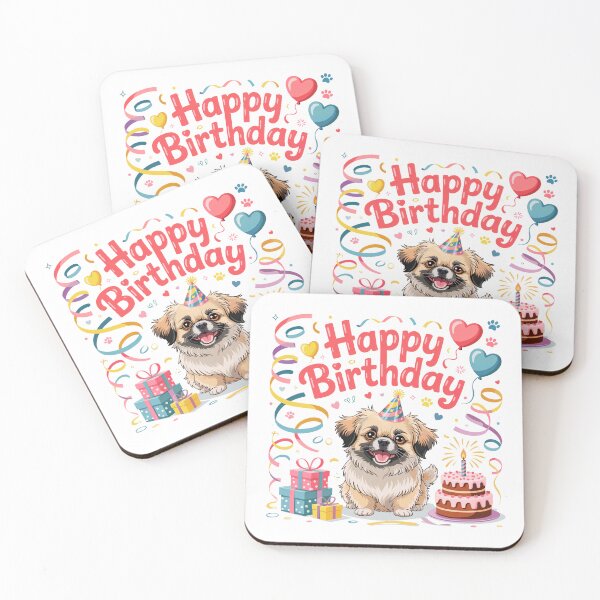 Item preview, Tibetan Spaniel Birthday designed and sold by TheAnimalZ00.