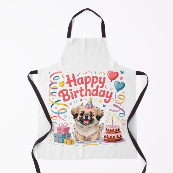 Item preview, Tibetan Spaniel Birthday designed and sold by TheAnimalZ00.