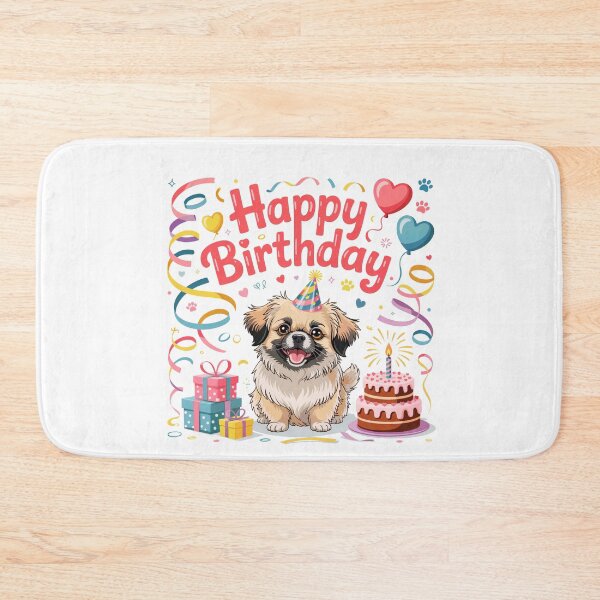 Item preview, Tibetan Spaniel Birthday designed and sold by TheAnimalZ00.