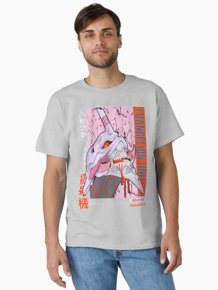 IKIGAISEKAI Berserk Purple Mech Anime Art Classic T-Shirt