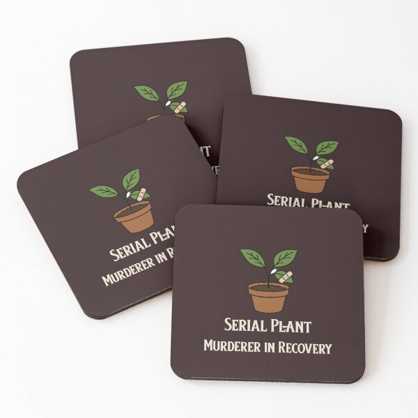 Item preview, Serial Plant Murderer in Recovery – Funny Plant Parent Design designed and sold by InkandBranch.