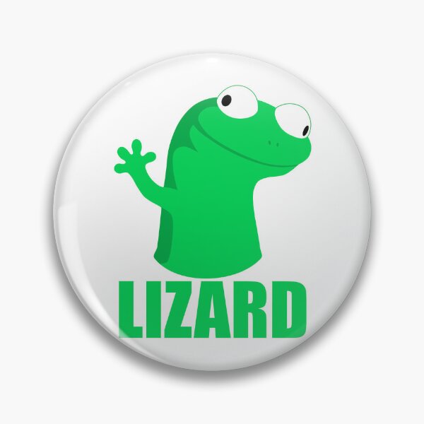 Item preview, Lizard Lizard Lizard Meme (Retro Impact Style) designed and sold by IronicVegetarian.