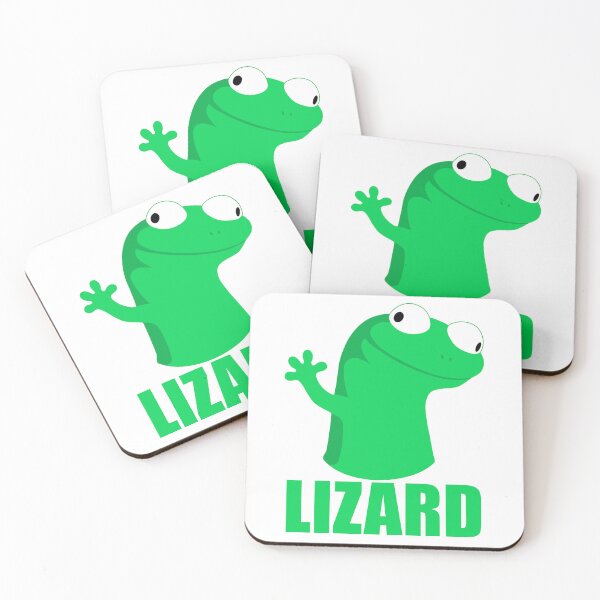 Item preview, Lizard Lizard Lizard Meme (Retro Impact Style) designed and sold by IronicVegetarian.
