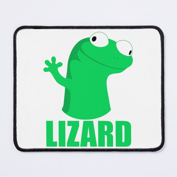 Item preview, Lizard Lizard Lizard Meme (Retro Impact Style) designed and sold by IronicVegetarian.