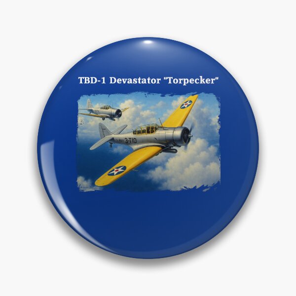 Item preview, WW2 American Aircraft TBD-1 Devastator Fighter WWII Plane Aviation designed and sold by Blok45.