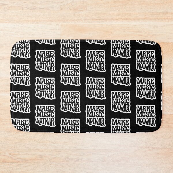 Item preview, Make Music Not War designed and sold by RiverandRain.