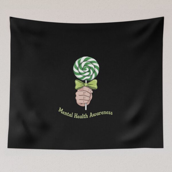 Item preview, Green Lollipop Mental Health Care Awareness designed and sold by KarstenNoanra.