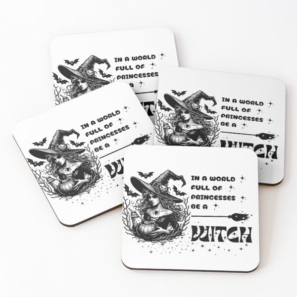 Item preview, In a World Full of Princesses Be a Witch Design designed and sold by FeminineFlex.