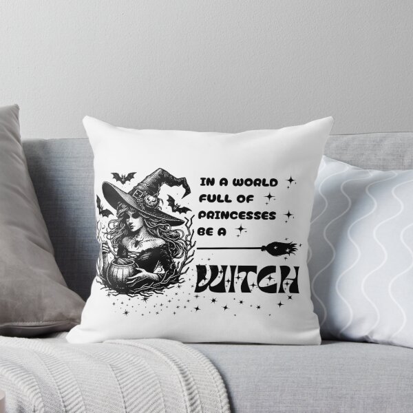 Item preview, In a World Full of Princesses Be a Witch Design designed and sold by FeminineFlex.
