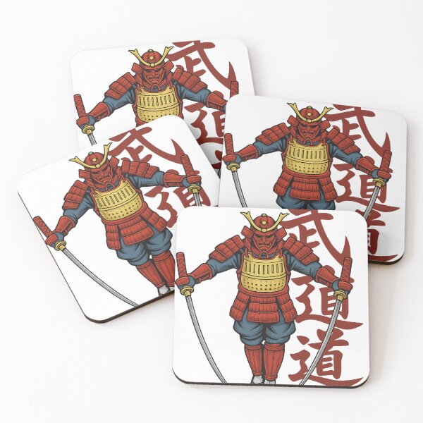 Item preview, Samurai Warrior with Dual Katana Swords designed and sold by haitrieuic96.