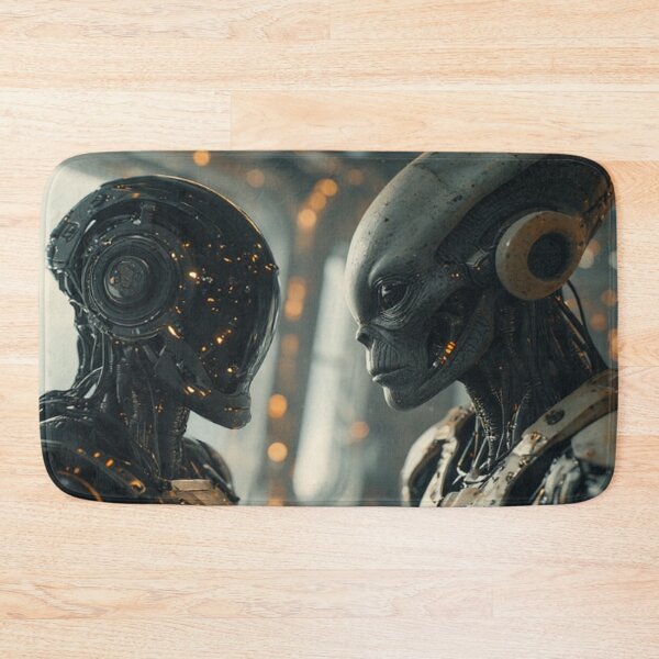 Item preview, AI Robot Meets Alien  designed and sold by TheDarkWardrobe.