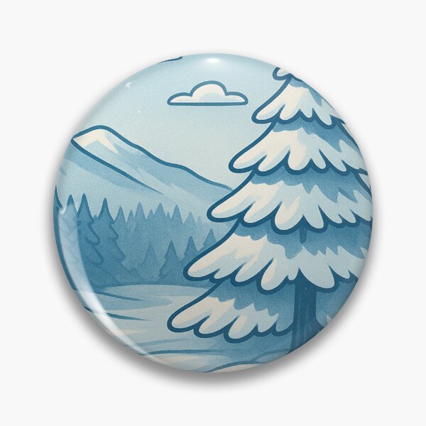 Item preview, Winter Forest and Mountain Landscape designed and sold by NettoShop.