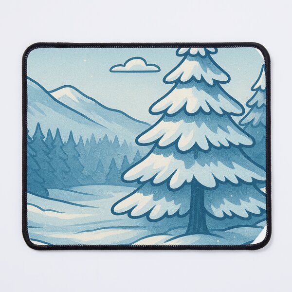 Item preview, Winter Forest and Mountain Landscape designed and sold by NettoShop.