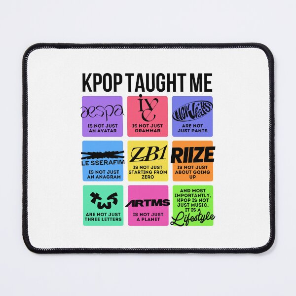 Item preview, KPOP TAUGHT ME 4 designed and sold by skeletonvenus.