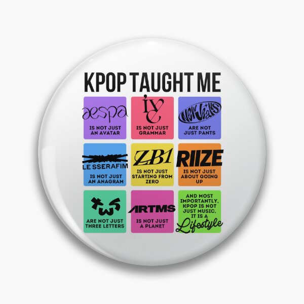 Item preview, KPOP TAUGHT ME 4 designed and sold by skeletonvenus.