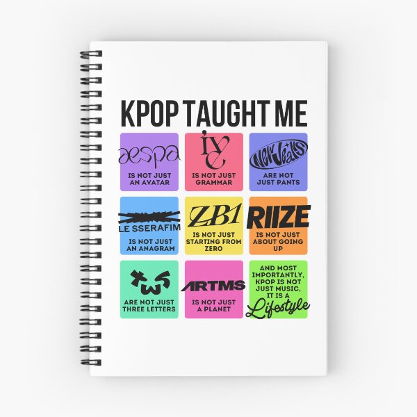 Item preview, KPOP TAUGHT ME 4 designed and sold by skeletonvenus.