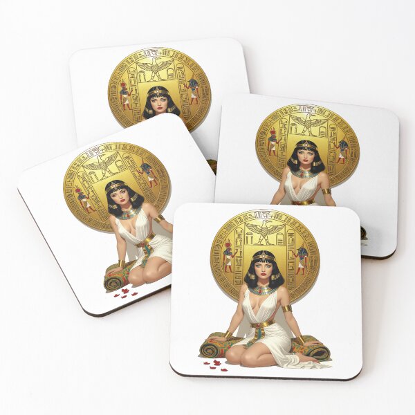 Item preview, Cleopatra Pinup – Royal Seduction in White designed and sold by Lightning-Lace.