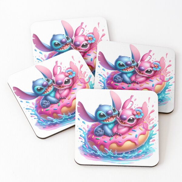 Item preview, Stitch and Angel Donut designed and sold by frosticakes.