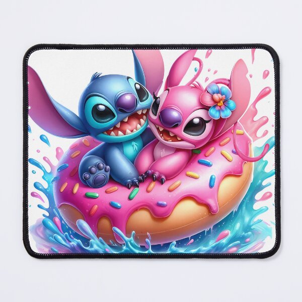 Item preview, Stitch and Angel Donut designed and sold by frosticakes.