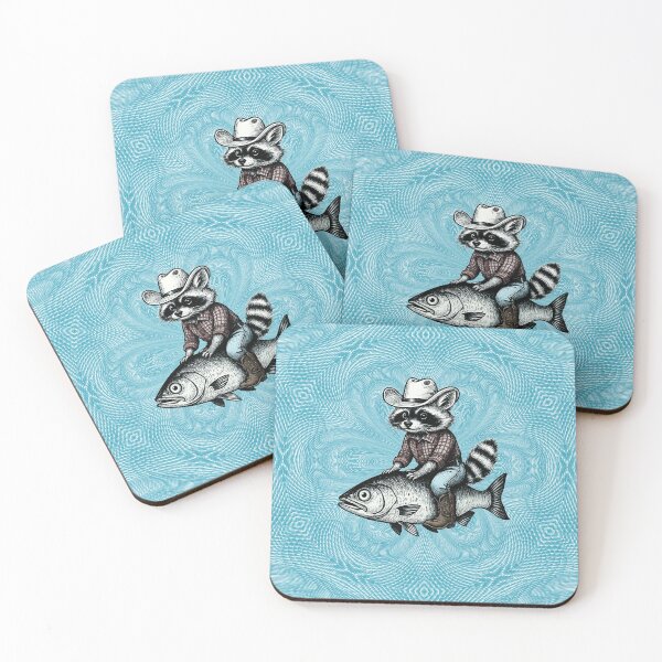Item preview, COWBOY RACOON designed and sold by WendyMaree.