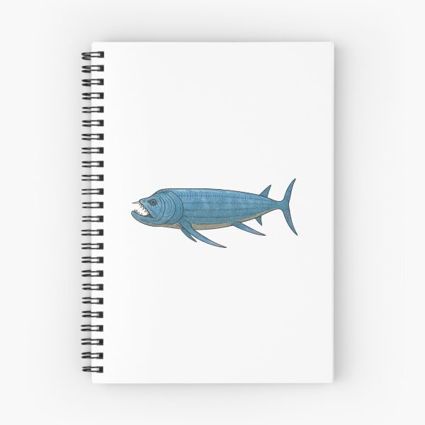 Item preview, Xiphactinus Illustration, Prehistoric Giant Fish Ocean Art designed and sold by Vendeloc.