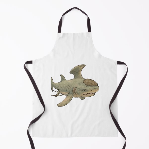 Item preview, Stethacanthus Illustration, Ancient Shark Prehistoric Fish Art designed and sold by Vendeloc.