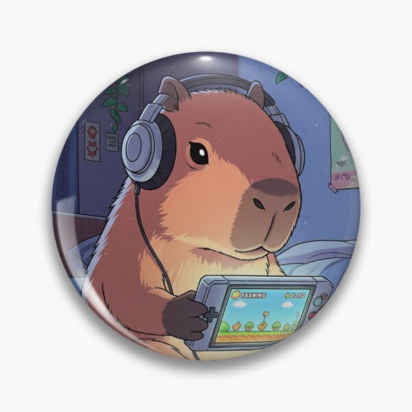Item preview, Gamer Capybara designed and sold by ColorVR.