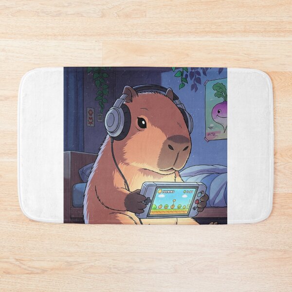 Item preview, Gamer Capybara designed and sold by ColorVR.