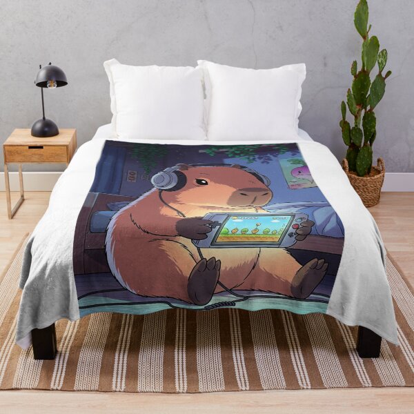 Item preview, Gamer Capybara designed and sold by ColorVR.