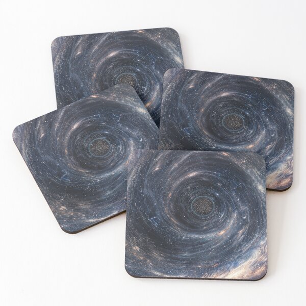Item preview, The Great Attractor – Cosmic Spiral Surreal Space Art designed and sold by QuantumDrift.