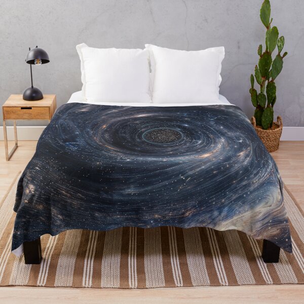 Item preview, The Great Attractor – Cosmic Spiral Surreal Space Art designed and sold by QuantumDrift.