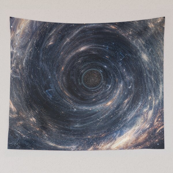 Item preview, The Great Attractor – Cosmic Spiral Surreal Space Art designed and sold by QuantumDrift.