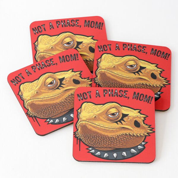 Item preview, Emo Bearded Dragon – Scales, Eyeliner, and Feelings, Gifts for Owner, Reptile Pride designed and sold by Wander-made Wonders .