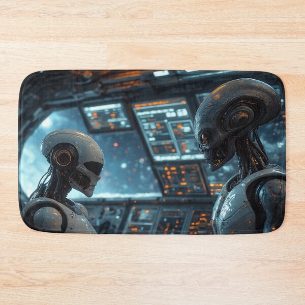 Item preview, AI Robot Meets Alien  designed and sold by TheDarkWardrobe.