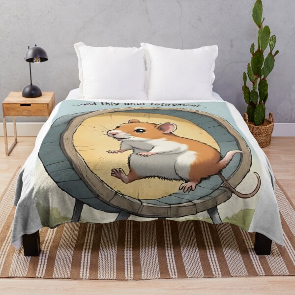 Item preview, “Hamster on the Wheel – Life Until Retirement” designed and sold by RAKO13.