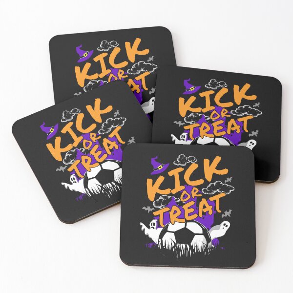 Item preview, Halloween Soccer Player, Funny, KICK or Treat designed and sold by EstelleStar.