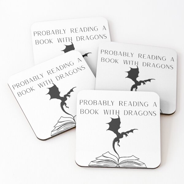 Item preview, dragon reader designed and sold by thatbookgal.