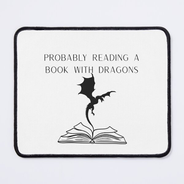 Item preview, dragon reader designed and sold by thatbookgal.