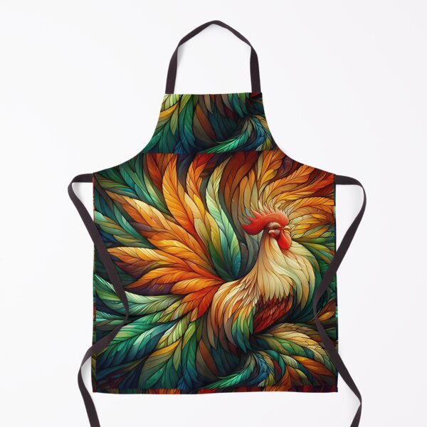 Item preview, Colorful Abstract Rooster designed and sold by FestiveFind.