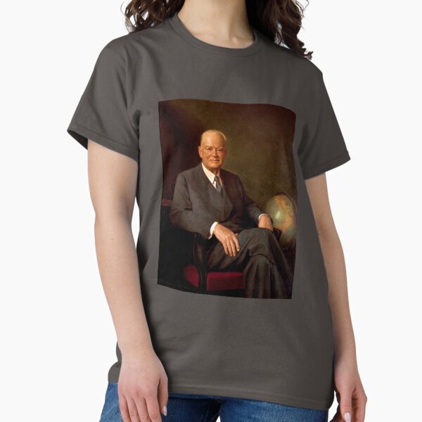 Item preview, President Herbert Hoover Painting designed and sold by warishellstore.