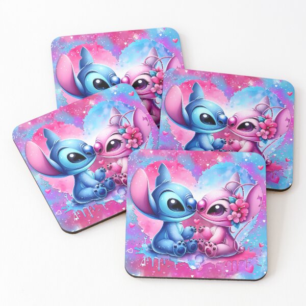 Item preview, Stitch and Angel w Background designed and sold by frosticakes.