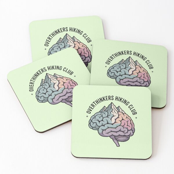 Item preview, Overthinkers Hiking Club  designed and sold by shokA Design.