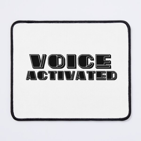 Item preview, Voice Activated – Futuristic Tech Typography Design designed and sold by Dospart.