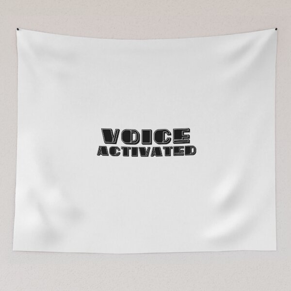 Item preview, Voice Activated – Futuristic Tech Typography Design designed and sold by Dospart.