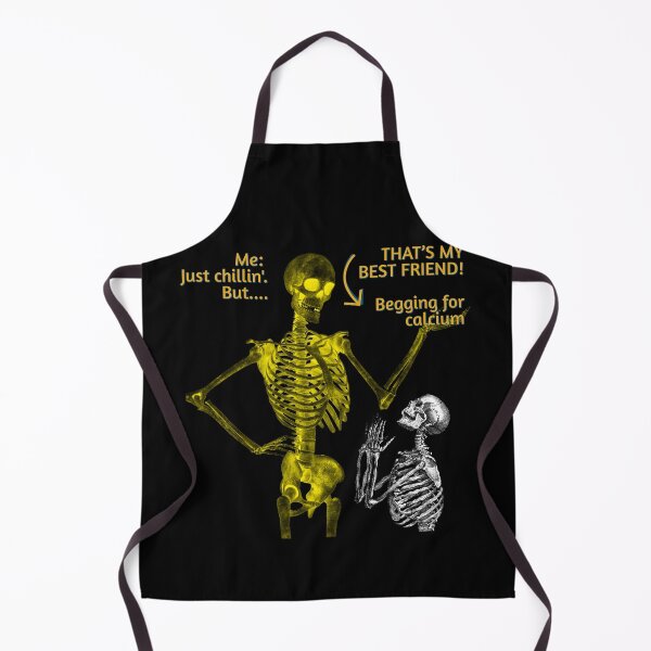 Item preview, Funny Skeleton Duo – Humor Halloween Design designed and sold by TheGiggleBliss.