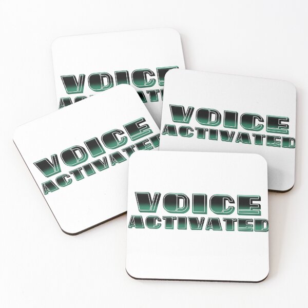 Item preview, Voice Activated – Futuristic Tech Typography Design designed and sold by Dospart.